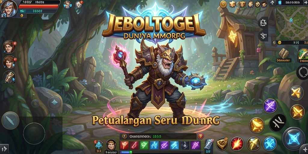 Screenshot gameplay JEBOLTOGEL yang menampilkan momen epik dalam pertempuran.