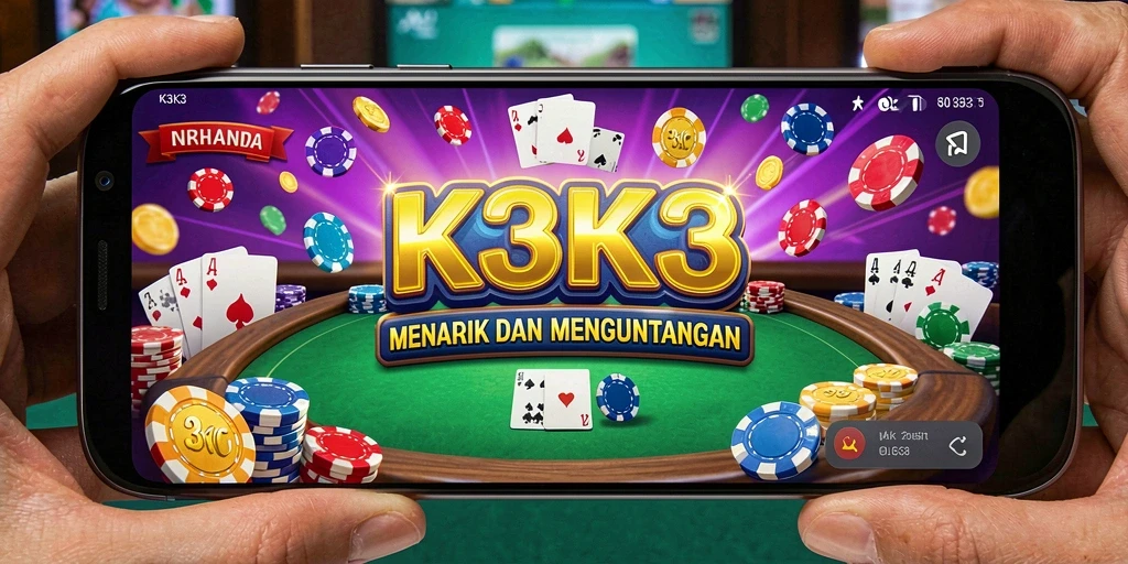 Tampilan menarik dari gameplay Kasino K3K3 yang seru.
