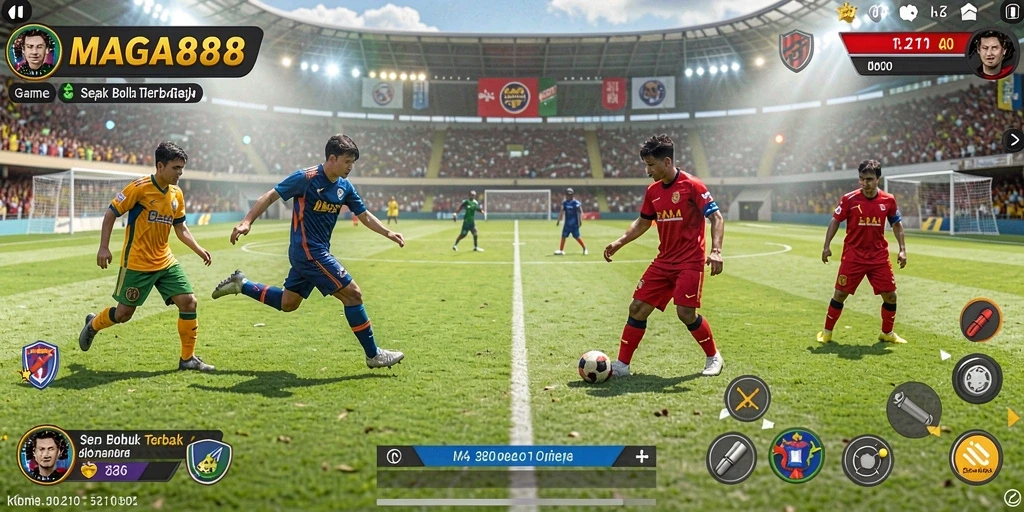 Tampilan gameplay MAGA888 yang mendebarkan dengan grafik realistis.
