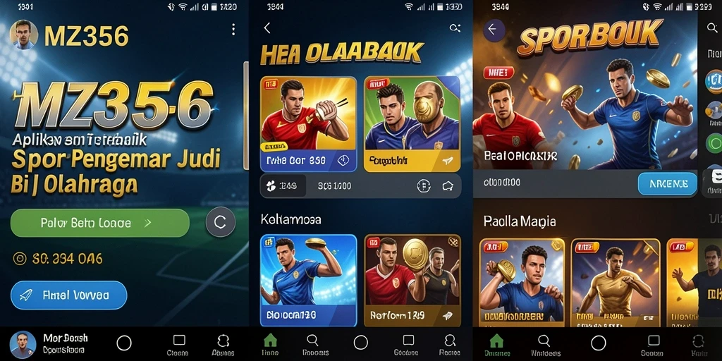 Tampilan gameplay MZ356 dalam taruhan olahraga yang menarik.