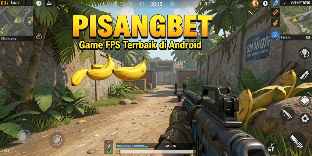 Tangkapan layar PISANGBET menunjukkan aksi tembak-menembak yang seru.
