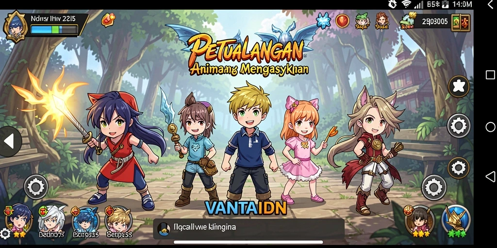 Tampilan menarik dari gameplay VANTAIDN yang penuh aksi.