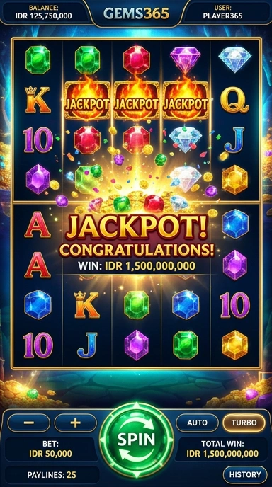 Halaman unduh gems365 dengan informasi lengkap tentang aplikasi yang tersedia.